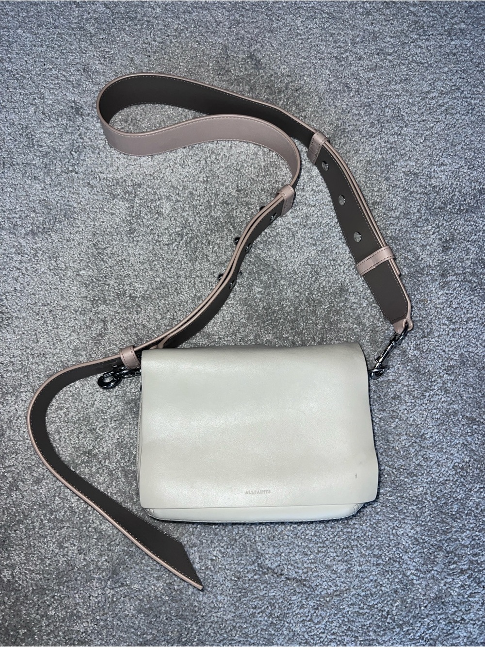 All saints ❤️🔥 Zep Multi Box Bag lamb leather - Picture 2 of 10